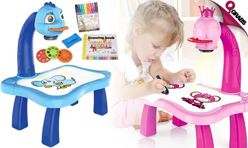 Projector Drawing Table for Kids!